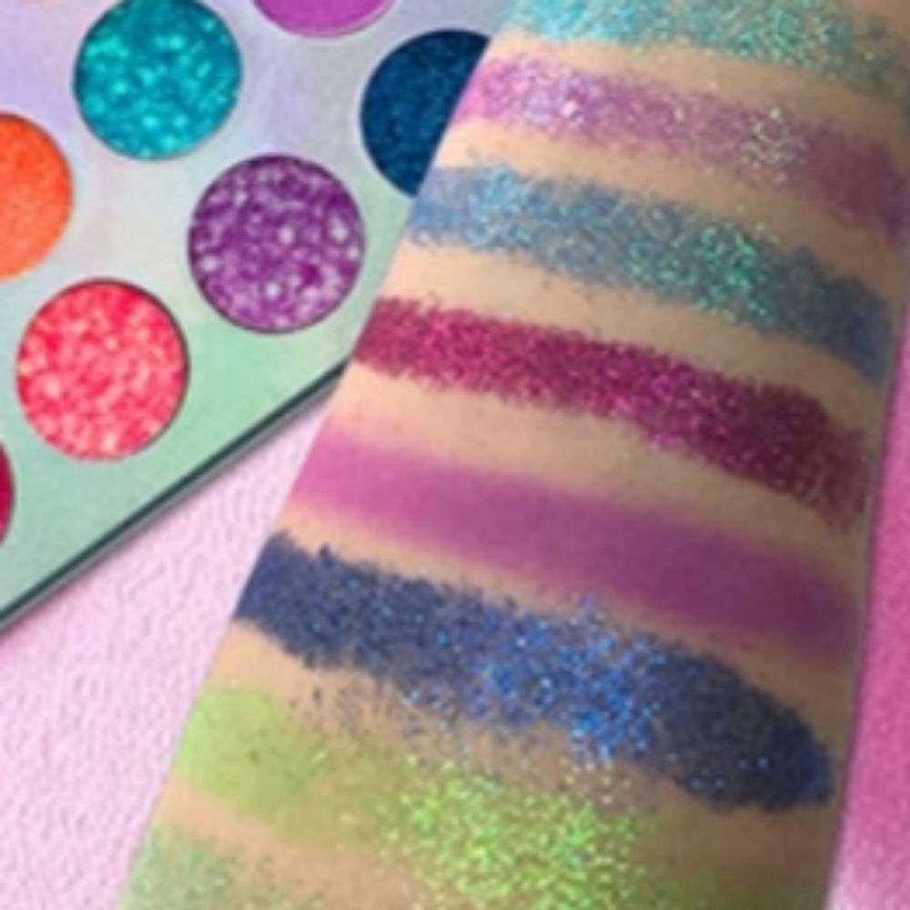 ๐๏ธ๐ Bold Blue Glitter Eyeshadow Refill Godet Pan - Picture 5 of 8